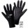 Worky 1151 Micro black Nylon-PU-Feinstrickhandschuh Nylon, 12 PAAR