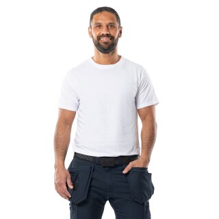 Fristads Kansas T- Shirt, kurzarm 900 Weiß XL