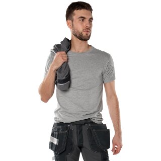 Fristads Kansas Acode T-Shirt 1912 HSJ 190g/m² Farbe 910 hellgrau Größe XL