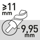 Triuso Holzbohrer, 20,0 mm, mit Zentriersp., L=200 mm, l=130mm