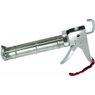 Triuso Auspresspistole, Zahnstange, verzinkt, schwere Ausführung