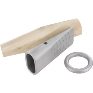 Triuso Alu-Spaltkeil, mit Einsatzholz und Alu-Ring