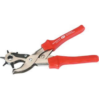 Triuso Revolverlochzange mit Hebel- übersetzung 2mm bis 4,5mm