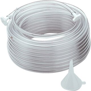 Triuso PVC-Schlauch 30 m, mit Trichter und 2 Stöpsel