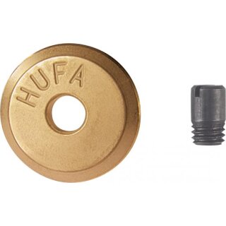 Triuso HM-Ersatzrad 20x3mm mit Achse TIN-Beschichtung,"Orig." HUFA