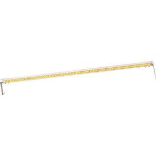 Triuso Reißmeter 100cm, Dezimeter- teilung,Spitze u.festem Reißer