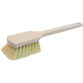 Triuso Stielbürste 5-reihig, langer Stiel,Klebebürste,Fibreborsten