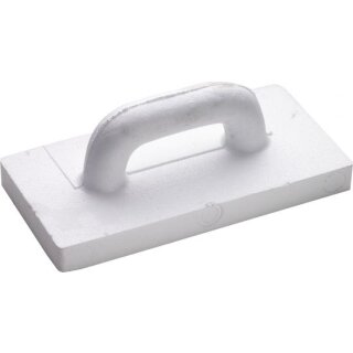 Triuso Styropor-Reibebrett 14 x 26 cm Stärke 20 mm