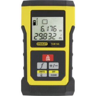 Triuso Entfernungsmesser 50m, TLM165 Stanley, +/-1,5mm, Diode 635mm - Gefahrgut