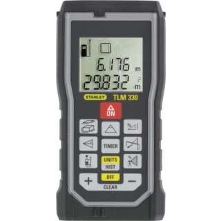 Triuso Entfernungsmesser 100m, TLM330 Stanley, +/-1,0mm, Diode 635mm - Gefahrgut