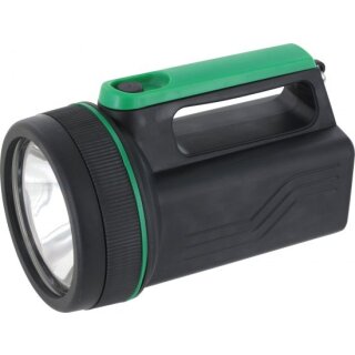 Triuso Krypton-Handscheinwerfer, 6V ABS,spritzwassergesch. o.Bat.