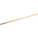 Triuso Gabelstiel Esche 135 cm, lack. spitz mit Schienenzwinge