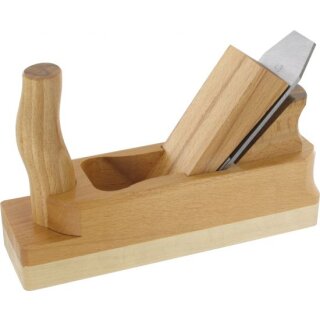 Triuso Putzhobel 48mm, Weißbuchen- sohle, mit Handschutz