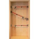 Triuso Türspanner 50-115cm, Stahl, Softgriff,