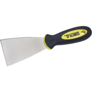 Triuso Edelstahlspachtel 63mm mit Softgriff