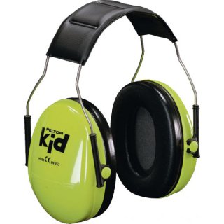 Triuso Kinder-Kapselgehörschützer SNR=27 dB, Farbe Neon-Grün
