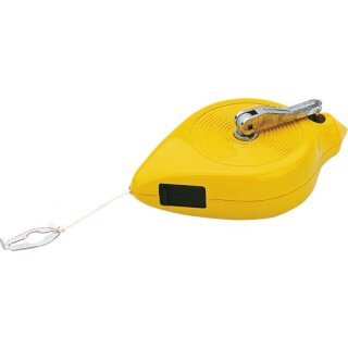 Triuso Schlagschnurgerät/Senklot schwere Metallausführung, 30m