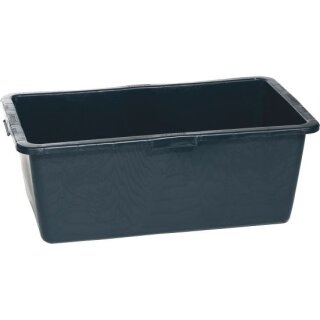 Triuso Mörtelkasten 65l, schwarz, rechteckig - Speditionsversand