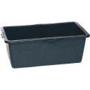 Triuso Mörtelkasten 90l, schwarz, rechteckig -...