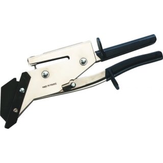 Triuso Fassaden-Handschere 220mm zum Schneiden u. Lochen, m. Feder