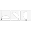 Triuso Fugenmeister "Radien" Schablonen 3er-Set