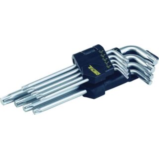 Triuso Torx-Winkelschraubendreher- Satz 9tlg., T10-T50, Premium