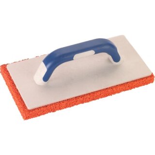 Triuso 2K-Reibebrett 14 x 28cm, mit rotem Belag 20mm