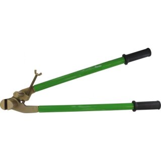 Triuso Rinneisen-Abbiegezange 600mm, PVC-Griff, Original Freund