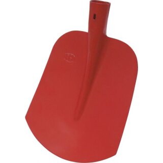 Triuso Holländer Schaufel,30x25cm,rot pulverbeschichtet, ohne Stiel