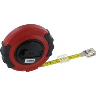 Triuso Kapselbandmaß 10m, Stahl, Premium