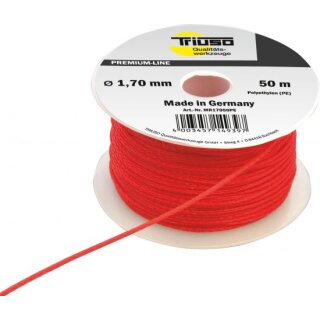 Triuso Maurer-Lotschnur 1,7mm 50m PE, rot