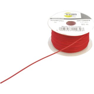 Triuso Maurer-Lotschnur 2,0mm 100m PE, rot