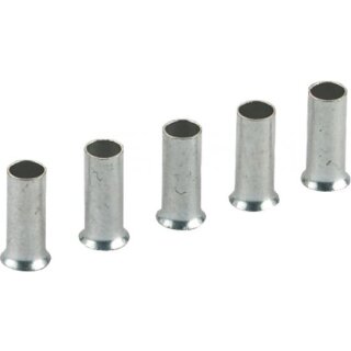 Triuso Aderendhülse 0,75qmm,100 Stück ohne Isolation