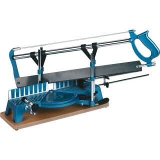 Triuso Gehrungssäge aus Alu-Guß, 550 mm, 45-90° Winkeleinstellung