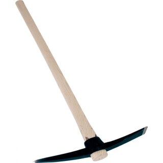 Triuso Kreuzhacke 3,0kg, geschmiedet mit Stiel - Speditionsversand