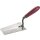 Triuso Berner Putzkelle 140 mm, mit rotem Griff, ger. Hals