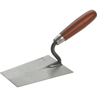 Triuso Kantige Kelle, 180 mm mit rotem Griff