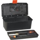 Triuso Werkzeugkasten 41x20x18 cm mit Organizer, inkl. Ablage