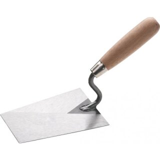 Triuso Kantige Kelle 160 mm "PREMIUM" mit Naturgriff