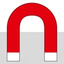 Triuso Schonbacken 125mm, Kunststoff, mit Magnet, Premium