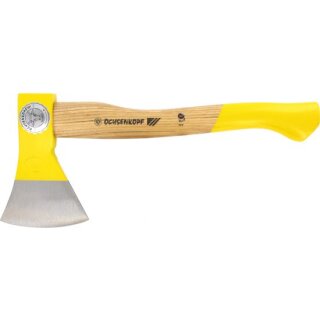 Triuso Forstbeil 600 g, mit lack. Eschenstiel 36 cm