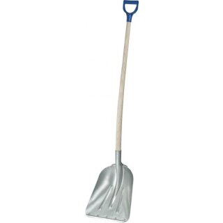 Triuso Getreideschaufel,Leichtmetall mit Kante und D-Griff-Stiel - Speditionsversand