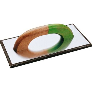 Triuso TRIUSO-Alu-Reibebrett 14x28 cm mit Filzbelag