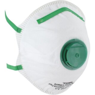 Triuso Feinstaubmaske FFP1, 3 Stück mit Ausatemventil, 4MAK