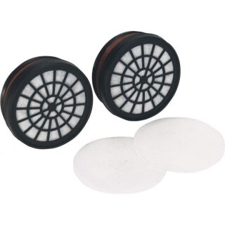 Triuso Ersatzfilter für Farbspritz- maske (paarweise in SB-Verp.)