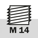 Triuso Wendelrührer 120mm,Länge 590mm M14-Gewinde, Collomix