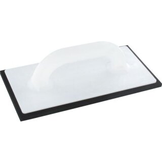 Triuso Kunststoffreibebrett 14x28 cm m.schwarzem Belag