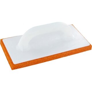 Triuso Kunststoffreibebrett 14x28 cm m.rotem B.18 mm