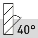 Triuso Spiralbohrer HSSCo 5,0mm L=86mm, 3-Flächenschaft, 1004