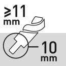Triuso Betonbohrer-HM, 12,0mm x 400mm L=400 mm; l=300 mm, Hartmetall